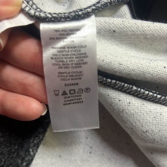 Loft Sweater Knit Skirt Black - Picture 5 of 5